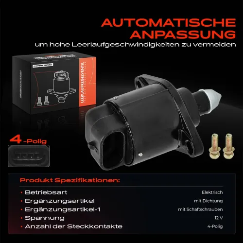 Leerlaufregelventil, Luftversorgung 12 V Frankberg 5481FB0040263 Bild Leerlaufregelventil, Luftversorgung 12 V Frankberg 5481FB0040263