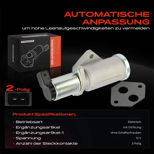 Leerlaufregelventil, Luftversorgung 12 V Frankberg 5481FB0040266 Bild Leerlaufregelventil, Luftversorgung 12 V Frankberg 5481FB0040266