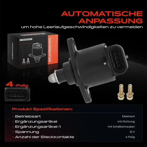 Leerlaufregelventil, Luftversorgung 12 V Frankberg 5481FB0040274 Bild Leerlaufregelventil, Luftversorgung 12 V Frankberg 5481FB0040274