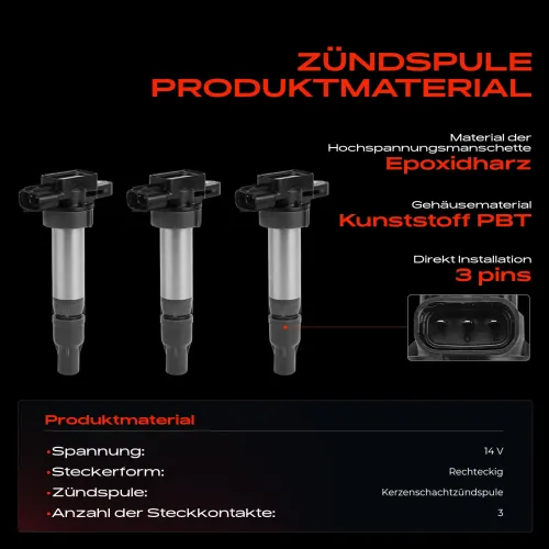 Zündspule 14 V Frankberg 5481FB0040296 Bild Zündspule 14 V Frankberg 5481FB0040296