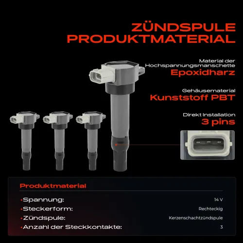 Zündspule 14 V Frankberg 5481FB0040325 Bild Zündspule 14 V Frankberg 5481FB0040325