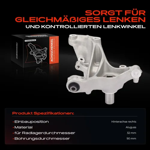 Achsschenkel, Radaufhängung Hinterachse rechts Frankberg 5481FB0040351 Bild Achsschenkel, Radaufhängung Hinterachse rechts Frankberg 5481FB0040351