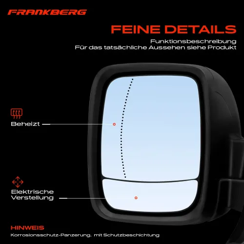 Außenspiegel Außenspiegel links Frankberg 5481FB0040488 Bild Außenspiegel Außenspiegel links Frankberg 5481FB0040488