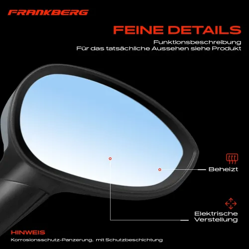 Außenspiegel Außenspiegel rechts Frankberg 5481FB0040496 Bild Außenspiegel Außenspiegel rechts Frankberg 5481FB0040496