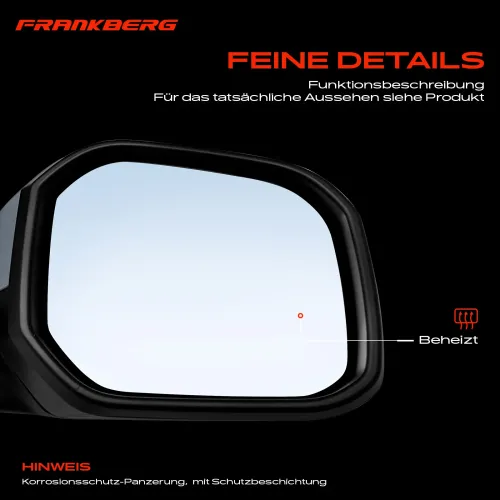 Außenspiegel Außenspiegel rechts Frankberg 5481FB0040531 Bild Außenspiegel Außenspiegel rechts Frankberg 5481FB0040531