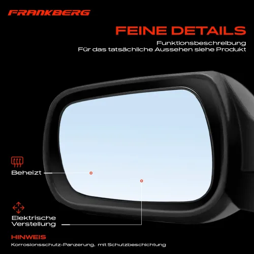 Außenspiegel Außenspiegel links Frankberg 5481FB0040564 Bild Außenspiegel Außenspiegel links Frankberg 5481FB0040564