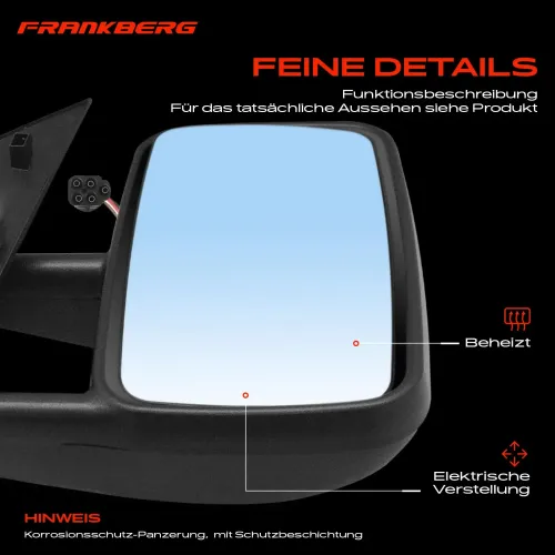 Außenspiegel Außenspiegel rechts Frankberg 5481FB0040586 Bild Außenspiegel Außenspiegel rechts Frankberg 5481FB0040586