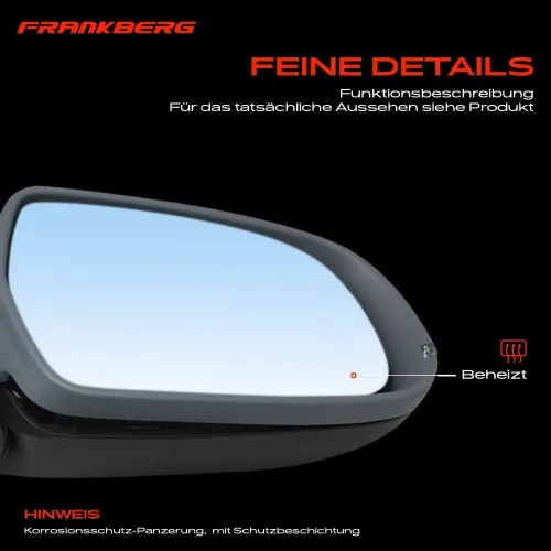 Außenspiegel Außenspiegel rechts Frankberg 5481FB0040602 Bild Außenspiegel Außenspiegel rechts Frankberg 5481FB0040602