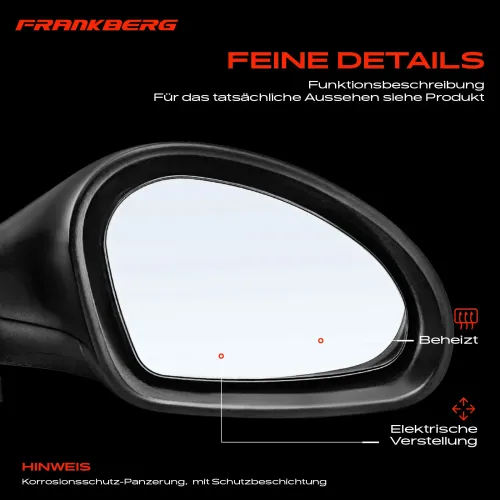 Außenspiegel Außenspiegel rechts Frankberg 5481FB0040617 Bild Außenspiegel Außenspiegel rechts Frankberg 5481FB0040617