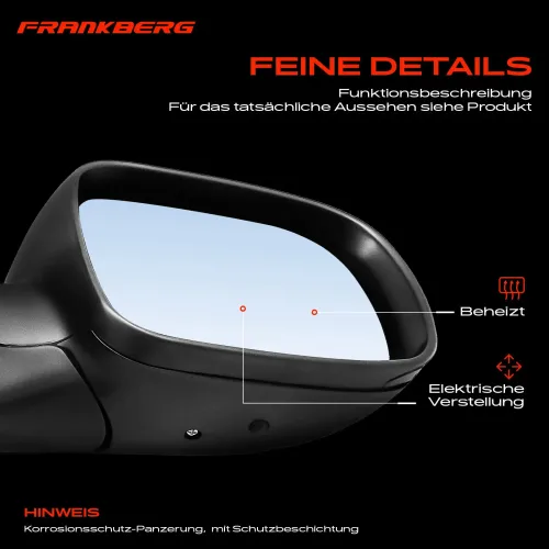 Außenspiegel Außenspiegel rechts Frankberg 5481FB0040635 Bild Außenspiegel Außenspiegel rechts Frankberg 5481FB0040635