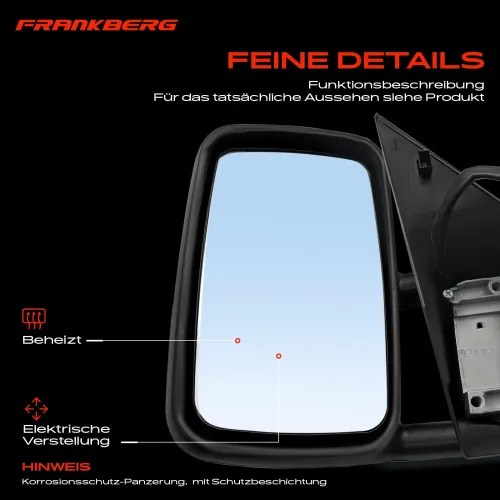 Außenspiegel Außenspiegel links Frankberg 5481FB0040655 Bild Außenspiegel Außenspiegel links Frankberg 5481FB0040655