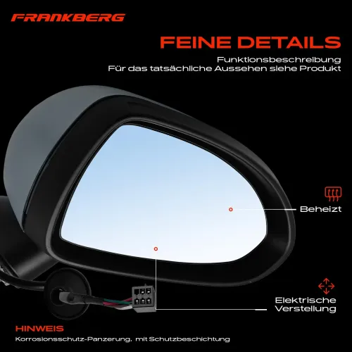 Außenspiegel Außenspiegel rechts Frankberg 5481FB0040657 Bild Außenspiegel Außenspiegel rechts Frankberg 5481FB0040657