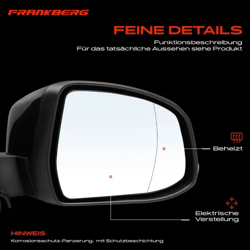 Außenspiegel Außenspiegel rechts Frankberg 5481FB0040659 Bild Außenspiegel Außenspiegel rechts Frankberg 5481FB0040659