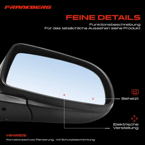 Außenspiegel Außenspiegel rechts Frankberg 5481FB0040672 Bild Außenspiegel Außenspiegel rechts Frankberg 5481FB0040672