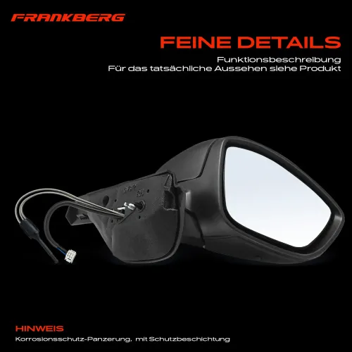 Außenspiegel Außenspiegel rechts Frankberg 5481FB0040687 Bild Außenspiegel Außenspiegel rechts Frankberg 5481FB0040687