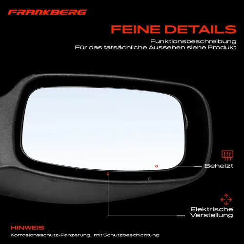 Außenspiegel Außenspiegel rechts Frankberg 5481FB0040709 Bild Außenspiegel Außenspiegel rechts Frankberg 5481FB0040709