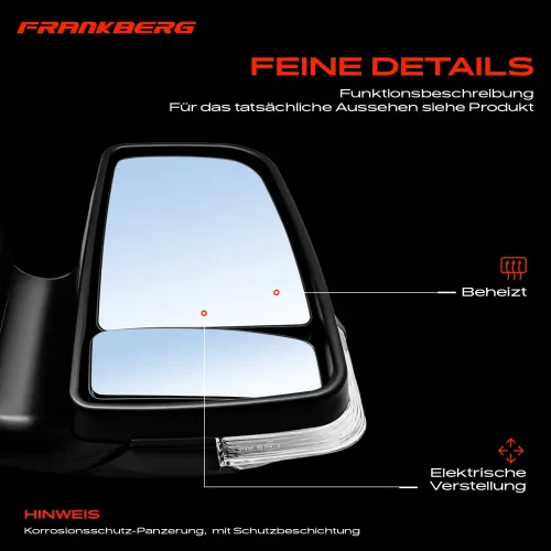 Außenspiegel Außenspiegel rechts Frankberg 5481FB0040729 Bild Außenspiegel Außenspiegel rechts Frankberg 5481FB0040729