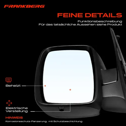 Außenspiegel Außenspiegel links Frankberg 5481FB0040748 Bild Außenspiegel Außenspiegel links Frankberg 5481FB0040748
