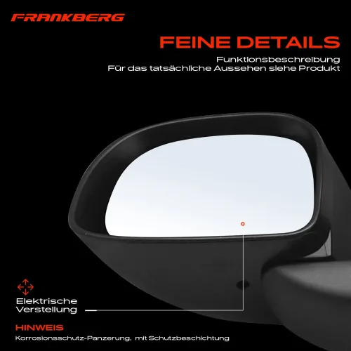 Außenspiegel Außenspiegel links Frankberg 5481FB0040756 Bild Außenspiegel Außenspiegel links Frankberg 5481FB0040756