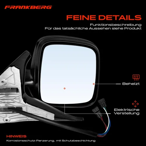 Außenspiegel Außenspiegel rechts Frankberg 5481FB0040791 Bild Außenspiegel Außenspiegel rechts Frankberg 5481FB0040791