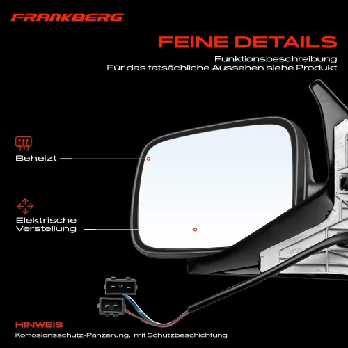 Außenspiegel Außenspiegel links Frankberg 5481FB0040793 Bild Außenspiegel Außenspiegel links Frankberg 5481FB0040793