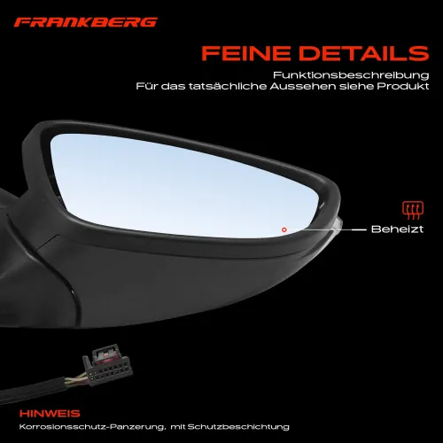 Außenspiegel Außenspiegel rechts Frankberg 5481FB0040794 Bild Außenspiegel Außenspiegel rechts Frankberg 5481FB0040794