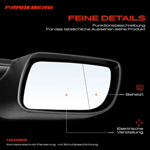 Außenspiegel Außenspiegel links Frankberg 5481FB0040817 Bild Außenspiegel Außenspiegel links Frankberg 5481FB0040817