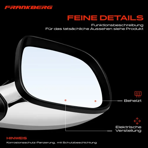 Außenspiegel Außenspiegel rechts Frankberg 5481FB0040859 Bild Außenspiegel Außenspiegel rechts Frankberg 5481FB0040859