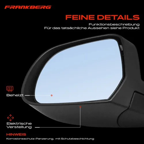 Außenspiegel Außenspiegel links Frankberg 5481FB0040872 Bild Außenspiegel Außenspiegel links Frankberg 5481FB0040872