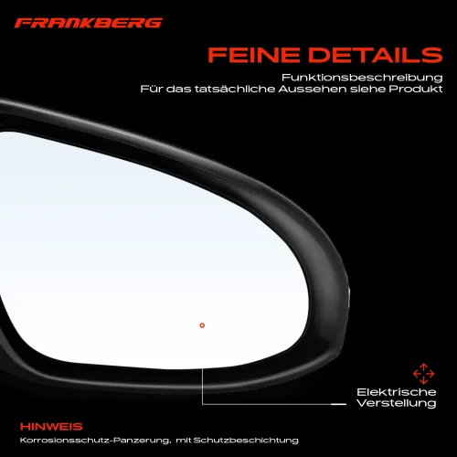 Außenspiegel Außenspiegel rechts Frankberg 5481FB0040906 Bild Außenspiegel Außenspiegel rechts Frankberg 5481FB0040906