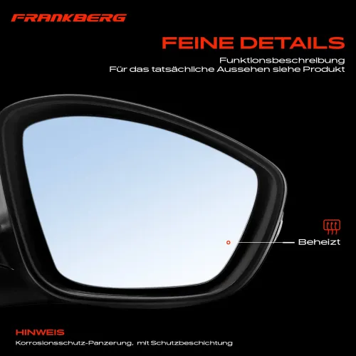 Außenspiegel Außenspiegel rechts Frankberg 5481FB0040928 Bild Außenspiegel Außenspiegel rechts Frankberg 5481FB0040928