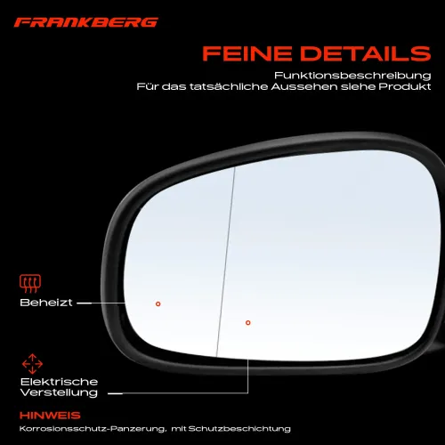 Außenspiegel Außenspiegel links Frankberg 5481FB0040959 Bild Außenspiegel Außenspiegel links Frankberg 5481FB0040959