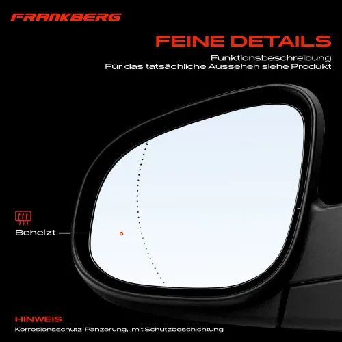 Außenspiegel Außenspiegel links Frankberg 5481FB0040967 Bild Außenspiegel Außenspiegel links Frankberg 5481FB0040967