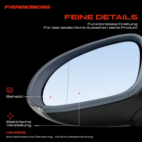 Außenspiegel Außenspiegel links Frankberg 5481FB0040982 Bild Außenspiegel Außenspiegel links Frankberg 5481FB0040982