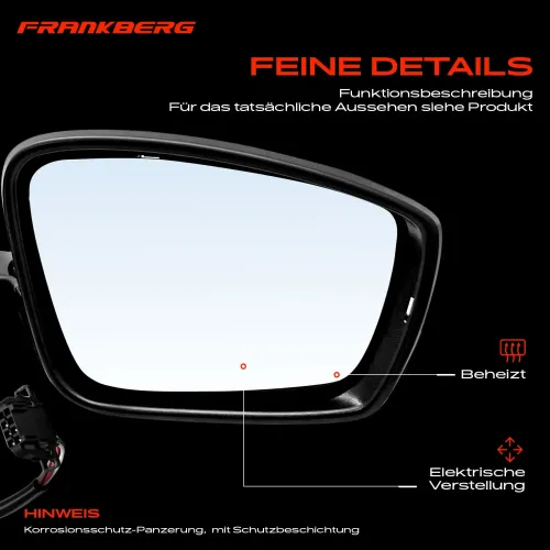 Außenspiegel Außenspiegel rechts Frankberg 5481FB0040984 Bild Außenspiegel Außenspiegel rechts Frankberg 5481FB0040984