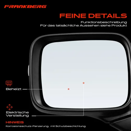 Außenspiegel Außenspiegel links Frankberg 5481FB0041026 Bild Außenspiegel Außenspiegel links Frankberg 5481FB0041026
