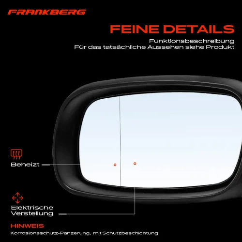 Außenspiegel Außenspiegel links Frankberg 5481FB0041034 Bild Außenspiegel Außenspiegel links Frankberg 5481FB0041034