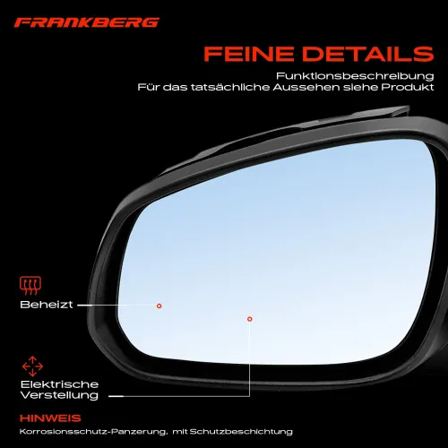 Außenspiegel Außenspiegel links Frankberg 5481FB0041048 Bild Außenspiegel Außenspiegel links Frankberg 5481FB0041048