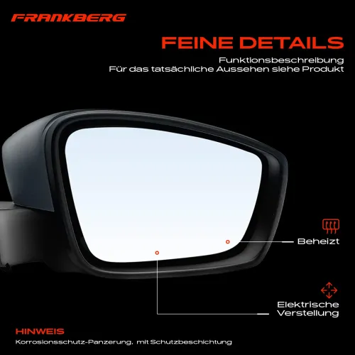 Außenspiegel Außenspiegel rechts Frankberg 5481FB0041073 Bild Außenspiegel Außenspiegel rechts Frankberg 5481FB0041073