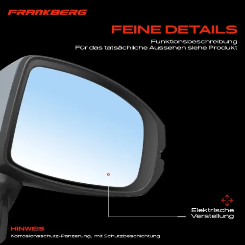 Außenspiegel Außenspiegel rechts Frankberg 5481FB0041075 Bild Außenspiegel Außenspiegel rechts Frankberg 5481FB0041075