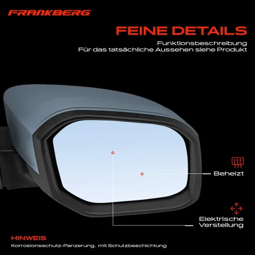 Außenspiegel Außenspiegel rechts Frankberg 5481FB0041096 Bild Außenspiegel Außenspiegel rechts Frankberg 5481FB0041096