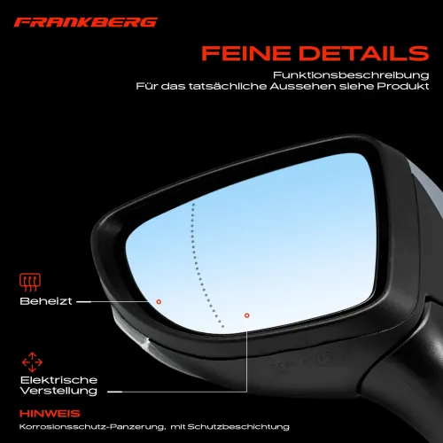Außenspiegel Außenspiegel links Frankberg 5481FB0041101 Bild Außenspiegel Außenspiegel links Frankberg 5481FB0041101