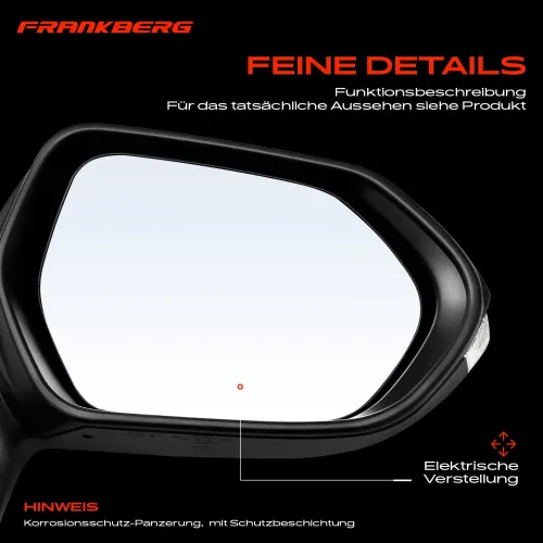Außenspiegel Außenspiegel rechts Frankberg 5481FB0041118 Bild Außenspiegel Außenspiegel rechts Frankberg 5481FB0041118