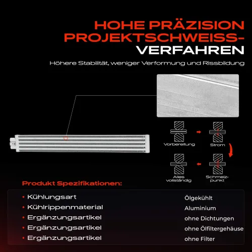 Ölkühler, Motoröl Frankberg 5481FB0041133 Bild Ölkühler, Motoröl Frankberg 5481FB0041133