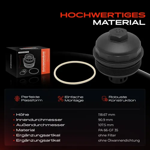 Deckel, Ölfiltergehäuse Frankberg 5481FB0041154 Bild Deckel, Ölfiltergehäuse Frankberg 5481FB0041154