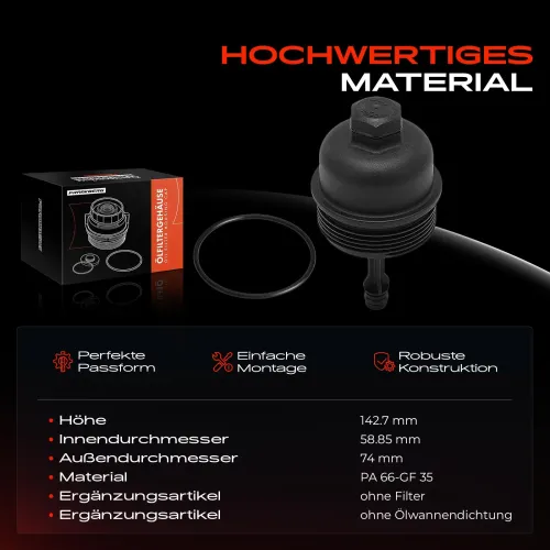 Deckel, Ölfiltergehäuse Frankberg 5481FB0041159 Bild Deckel, Ölfiltergehäuse Frankberg 5481FB0041159