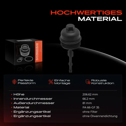 Deckel, Ölfiltergehäuse Frankberg 5481FB0041171 Bild Deckel, Ölfiltergehäuse Frankberg 5481FB0041171