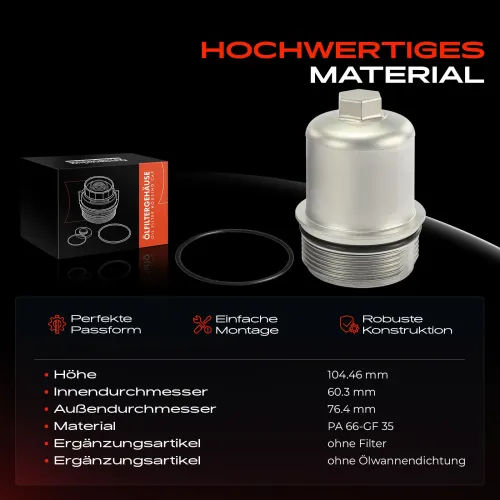 Deckel, Ölfiltergehäuse Frankberg 5481FB0041177 Bild Deckel, Ölfiltergehäuse Frankberg 5481FB0041177