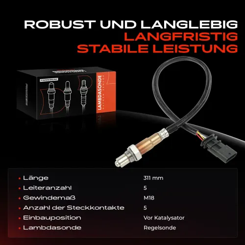 Lambdasonde vor Katalysator Frankberg 5481FB0041226 Bild Lambdasonde vor Katalysator Frankberg 5481FB0041226