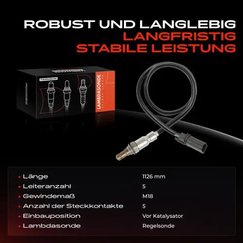 Lambdasonde vor Katalysator Frankberg 5481FB0041241 Bild Lambdasonde vor Katalysator Frankberg 5481FB0041241